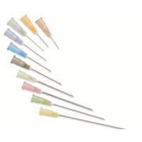 Injekční jehla KDM 0,5 x 25, 25G 1" - oranžová / 100 ks