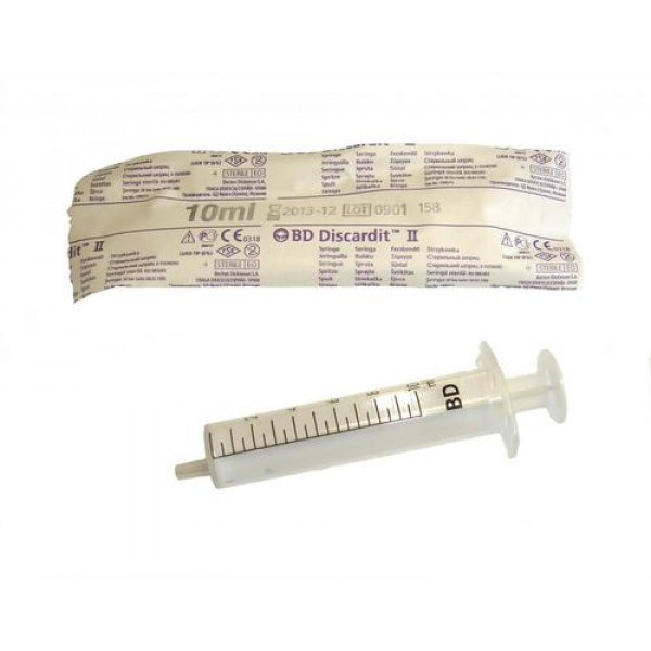 Injekční stříkačka BD 10ml / 100 ks