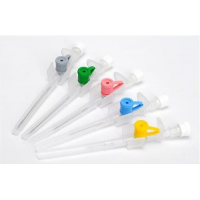 Kanyla IV KD-FIX s křídly a portem 16G šedá 1.75 x 45 mm 50ks