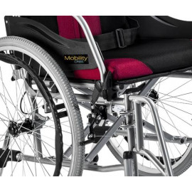 Invalidní vozík Timago WA C2600 48 cm / černo-bordó