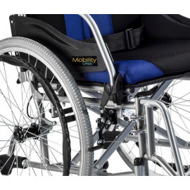 Invalidní vozík Timago WA C2600 48 cm / černo-bordó