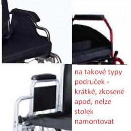 Stolek k vozíku H 011
