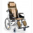 Invalidní vozík polohovací Timago ALH008 49cm, barva hnědo-béžová, nosnost 120kg