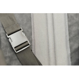 Invalidní vozík polohovací Timago ALH008 42cm, barva černo-šedá, nosnost 100kg