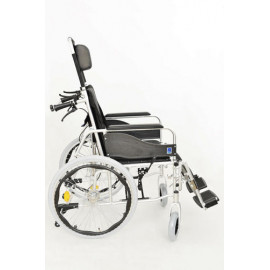 Invalidní vozík polohovací Timago ALH008 49cm, barva černo-šedá, nosnost 120kg