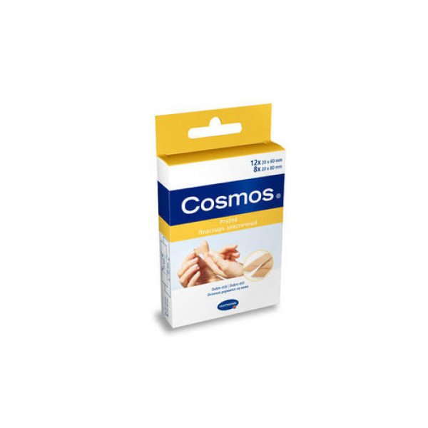 Náplast COSMOS Pružná 20ks (Textile Elastic), 2 velikosti
