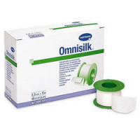 Omnisilk náplast bílé hedvábí - 1,25cm x 9,2m 1ks