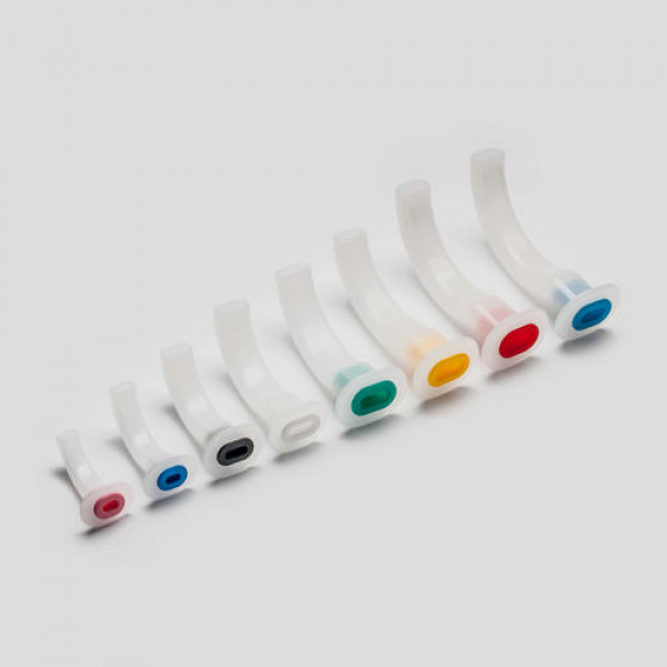 Vzduchovod ústní Guedel vel.5, 110mm, modrý Vzduchovod ústní Guedel vel.5, 110mm, modrý