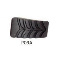 Gumové nástavce k trekkingovým holím (pár) P09A - s velkým vzorkem (zimní)