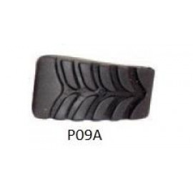 Gumové nástavce k trekkingovým holím (pár) P09A - s velkým vzorkem (zimní)