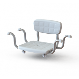 Sedačka do vany závěsná s opěrkou KING BSB 20