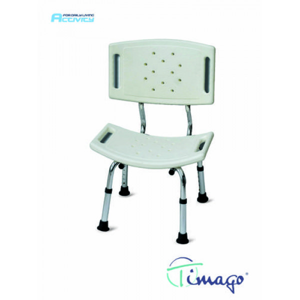 Sedátko do sprchy s opěrkou zad