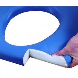 Křeslo toaletní nastavitelné OPEN modré