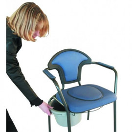 Křeslo toaletní nastavitelné OPEN modré