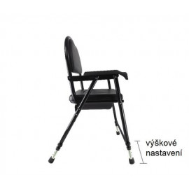Toaletní křeslo skládací výškově nastavitelné AR-102