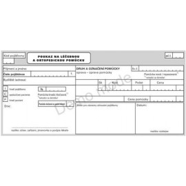 Poukaz na léčebné a ortopedické pomůcky - nelep. 80