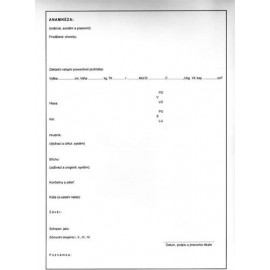 Zdravotní záznam B4 - dvoulist 234x305