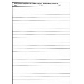 Zdravotní záznam B4 - dvoulist 234x305