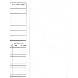 Zdravotní záznam B4 - dvoulist 234x305