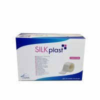 Fixační náplast z umělého hedvábí 1,25 cm x 9,14 m, 24 ks