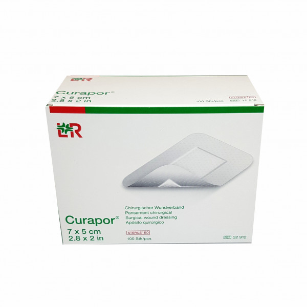 Sterilní náplast 7 x 5 cm, 100 ks