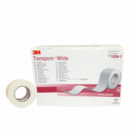 Chirurgická náplast hypoalergenní 2,5 cm x 9,1 m, 12 ks