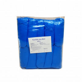 Návlek na obuv modrý CPE, 100ks