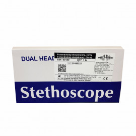 Fonendoskop dvoustranný, černý