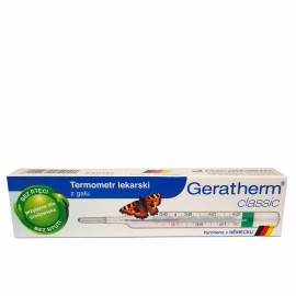 Lékařský teploměr skleněný