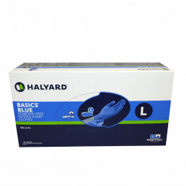 Rukavice nitrilové modré, bez pudru, vel. L, 200 ks